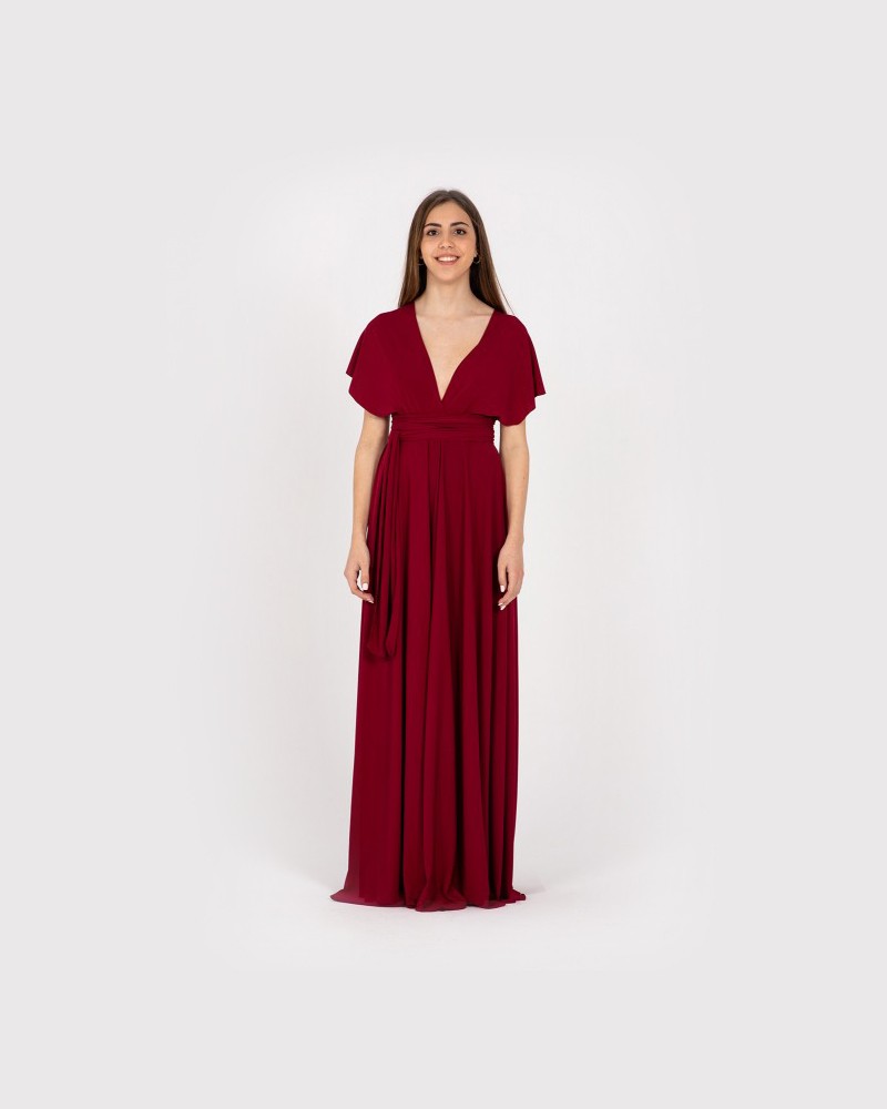 infinit dress bordeaux3