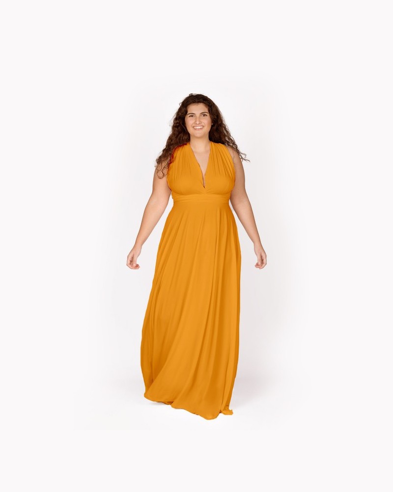 infinit dress mustard3